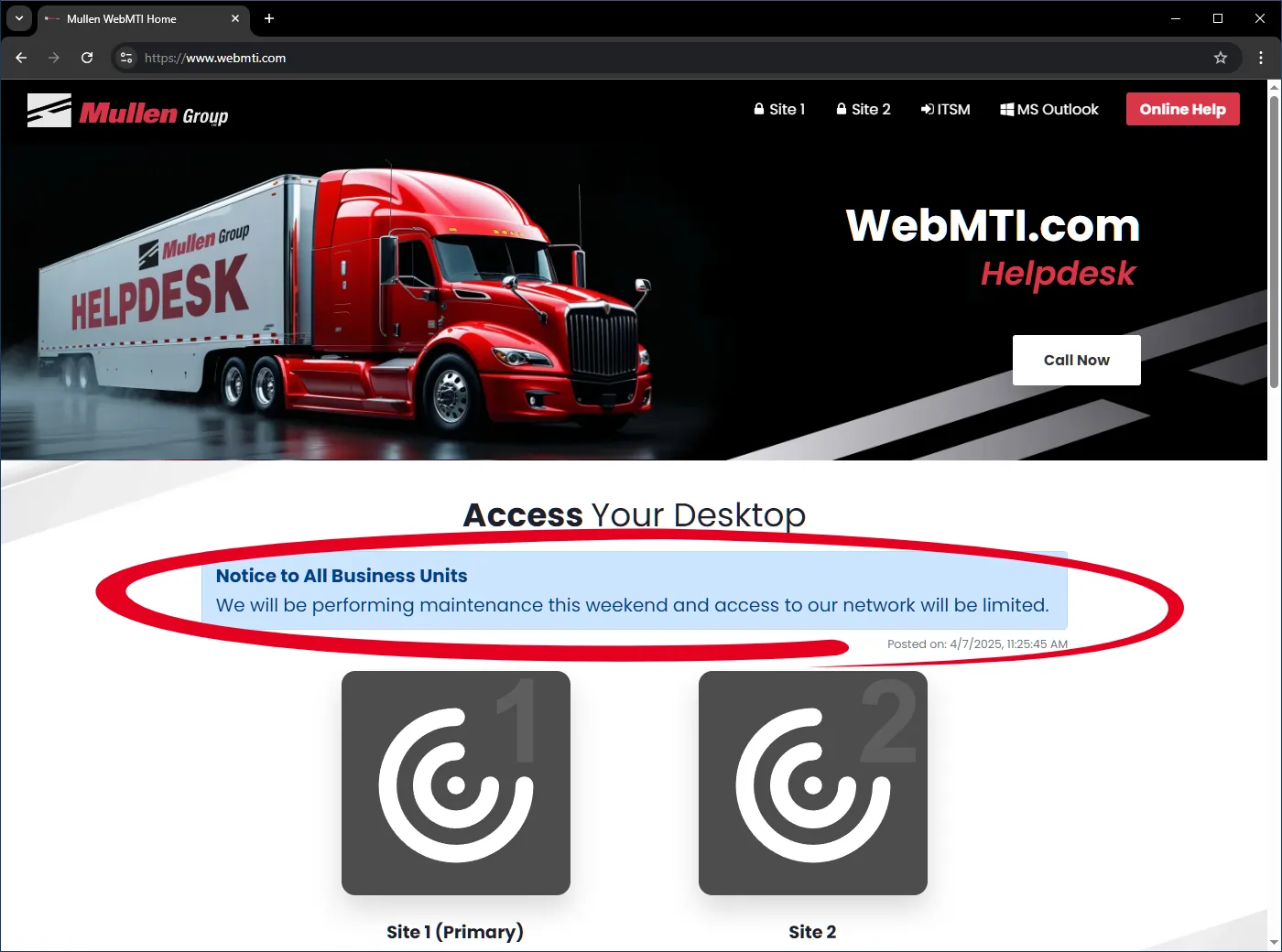 Wizara Alerts and Notices Example