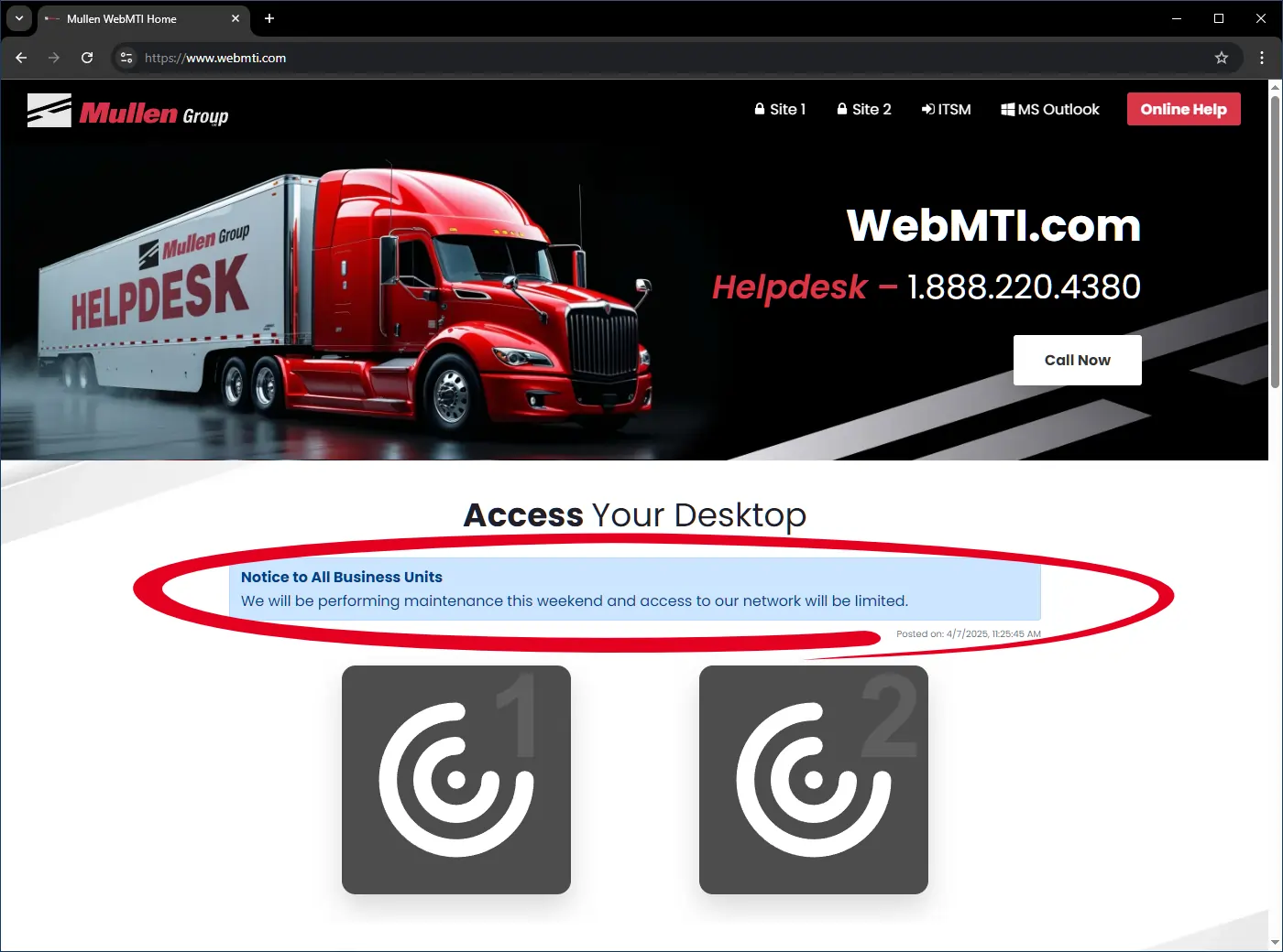 Wizara Alerts and Notices Example